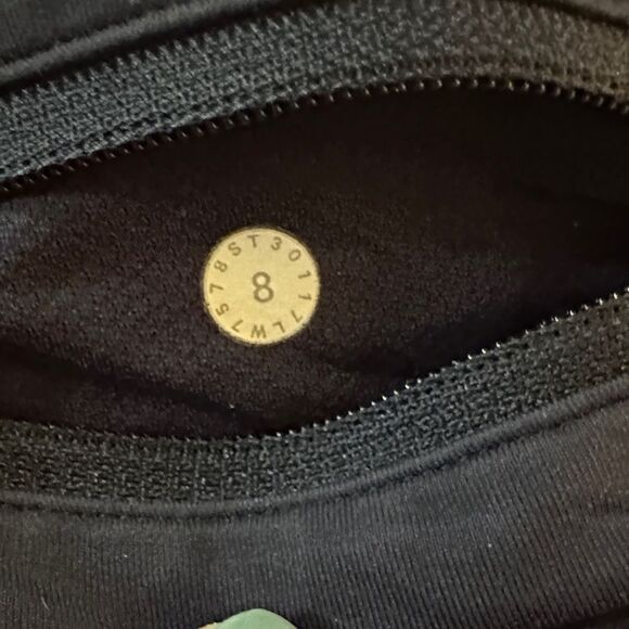 Women's Black Athletic Shorts - Picture 4 of 4